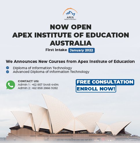 Studi IT di APEX Institute of Education Aja!
